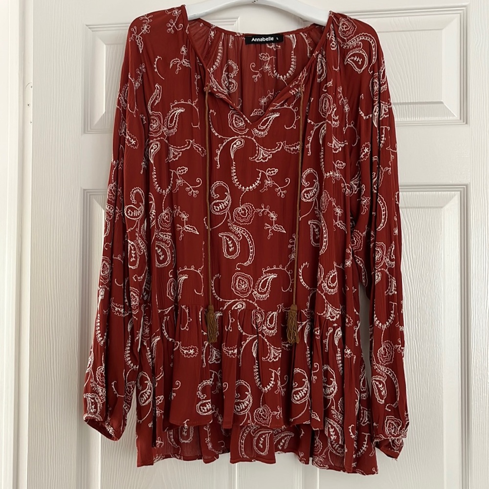 ANNABELLE Rust Top